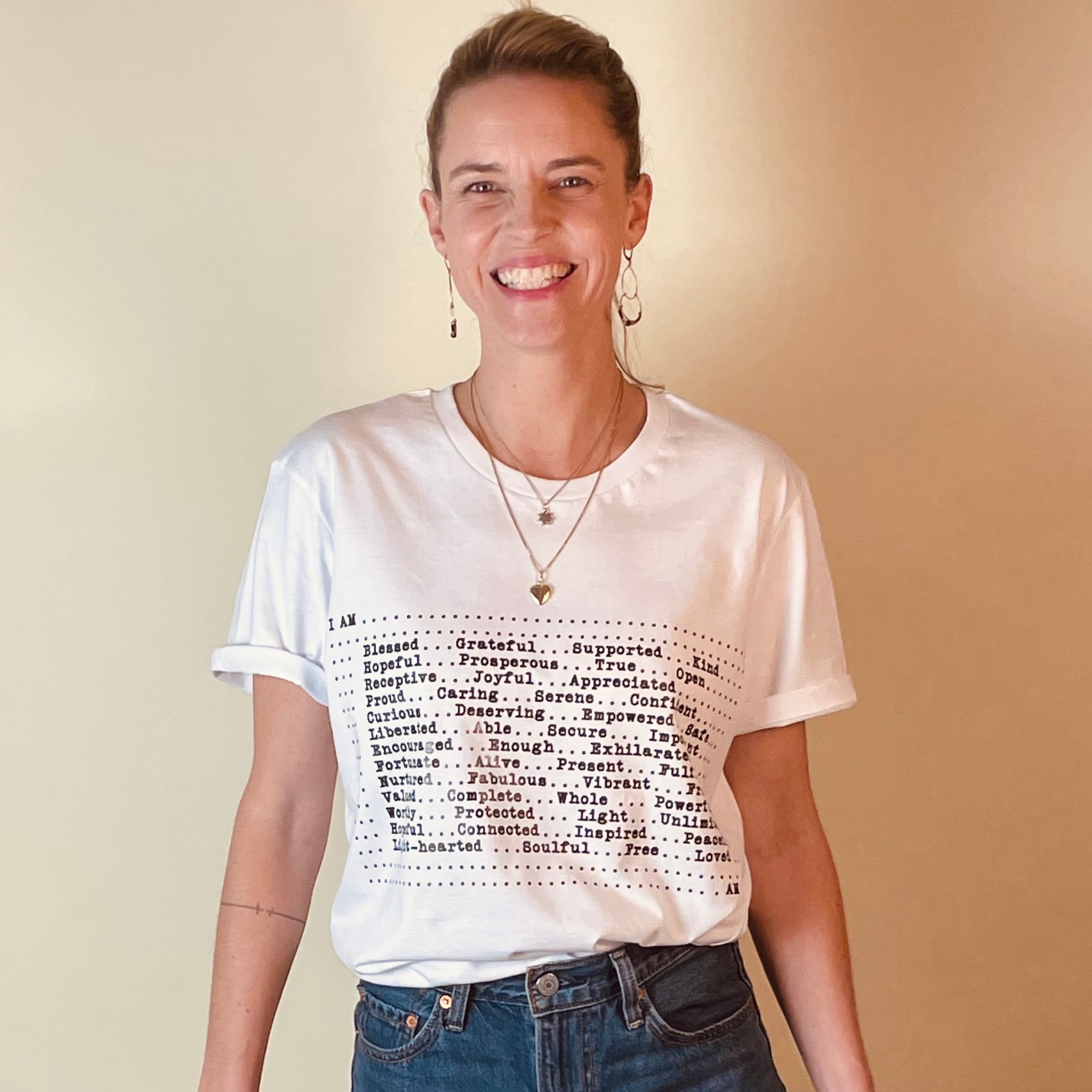 I am Iカットソー LIMITED EDITION T-SHIRT “I am” – ZIKAAMI